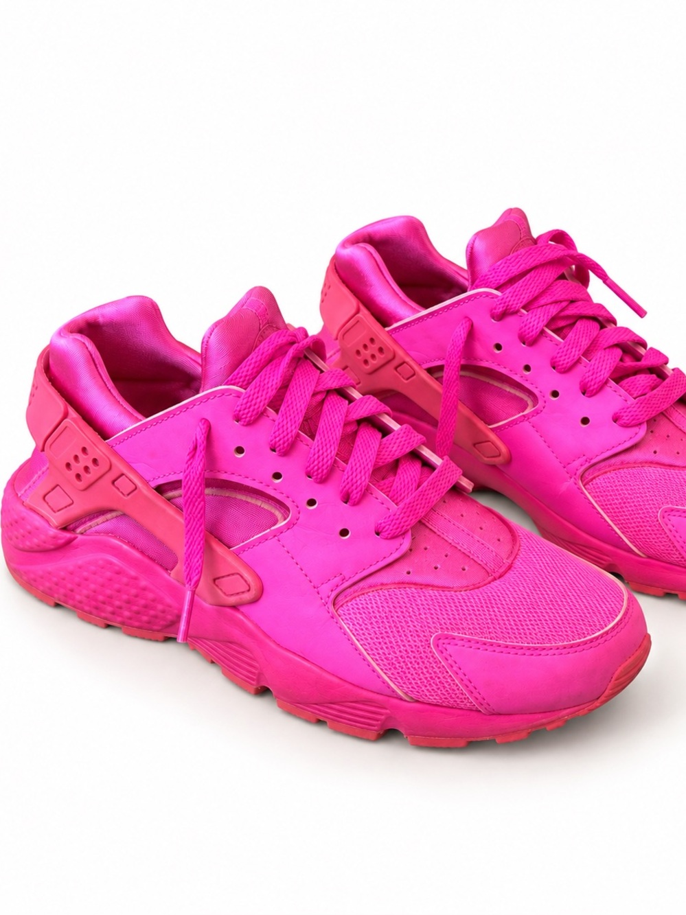 Nike Air Huarache Run GS Laser Fuchsia Pink 7Y